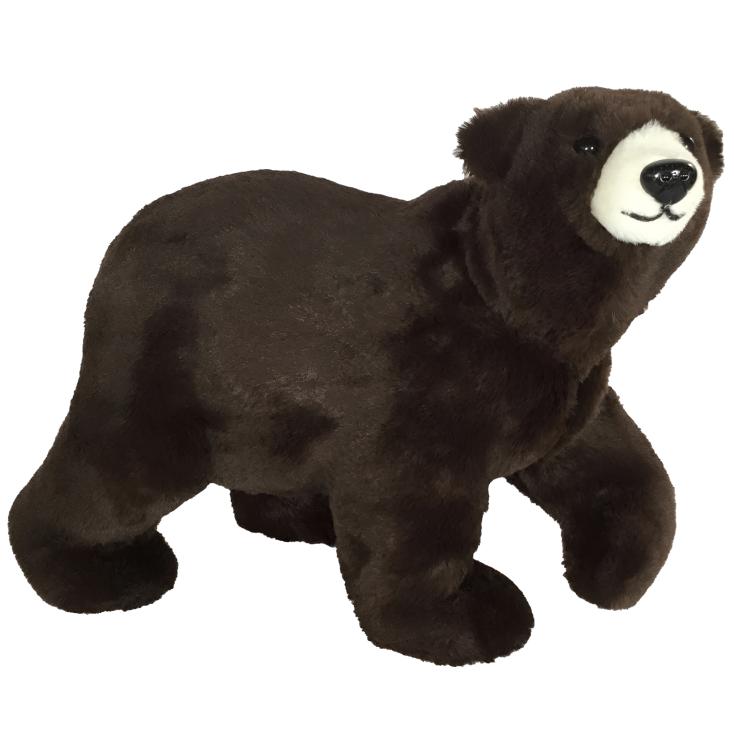 Фигура декоративная Мишка 49х23х33 см коричневый