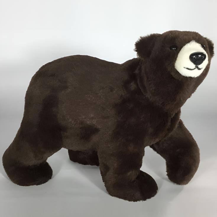 Фигура декоративная Мишка 49х23х33 см коричневый