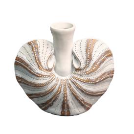 Ваза полистоун 26х24,5х5 см 2025-1591