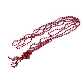 Бусы на елку 4 м Моя Елочка d8 мм красный 19034-0557-1