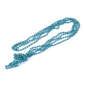 Бусы на елку 4 м Моя Елочка d8 мм бирюза KRMA8097-1