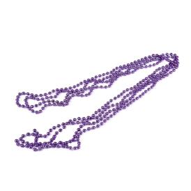 Бусы на елку 4 м Моя Елочка d8 мм фиолетовый KRMA8097-6