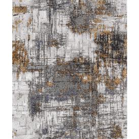 Дорожка ковровая Рулоны обработанные Принт 6 цветов Нева Тафт Алоэ Дискавери 0,8 м серая