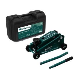 Домкрат гидравлический подкатной 2,5 т 148-387 мм в пласт. кейсе Сибртех