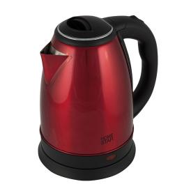 Чайник электрический Homestar HS-1010 1500 Вт 1,8 л стальной, красный