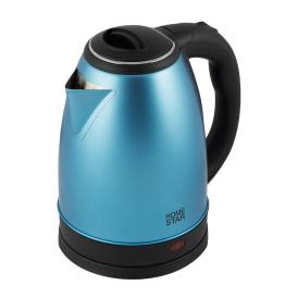 Чайник электрический Homestar HS-1010 1500 Вт 1,8 л стальной, синий